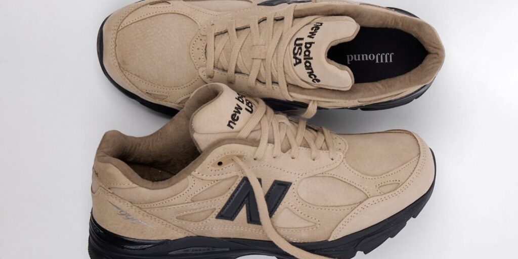 JJJJound × New Balance 990v3: бежевый замшевый минимализм возвращается