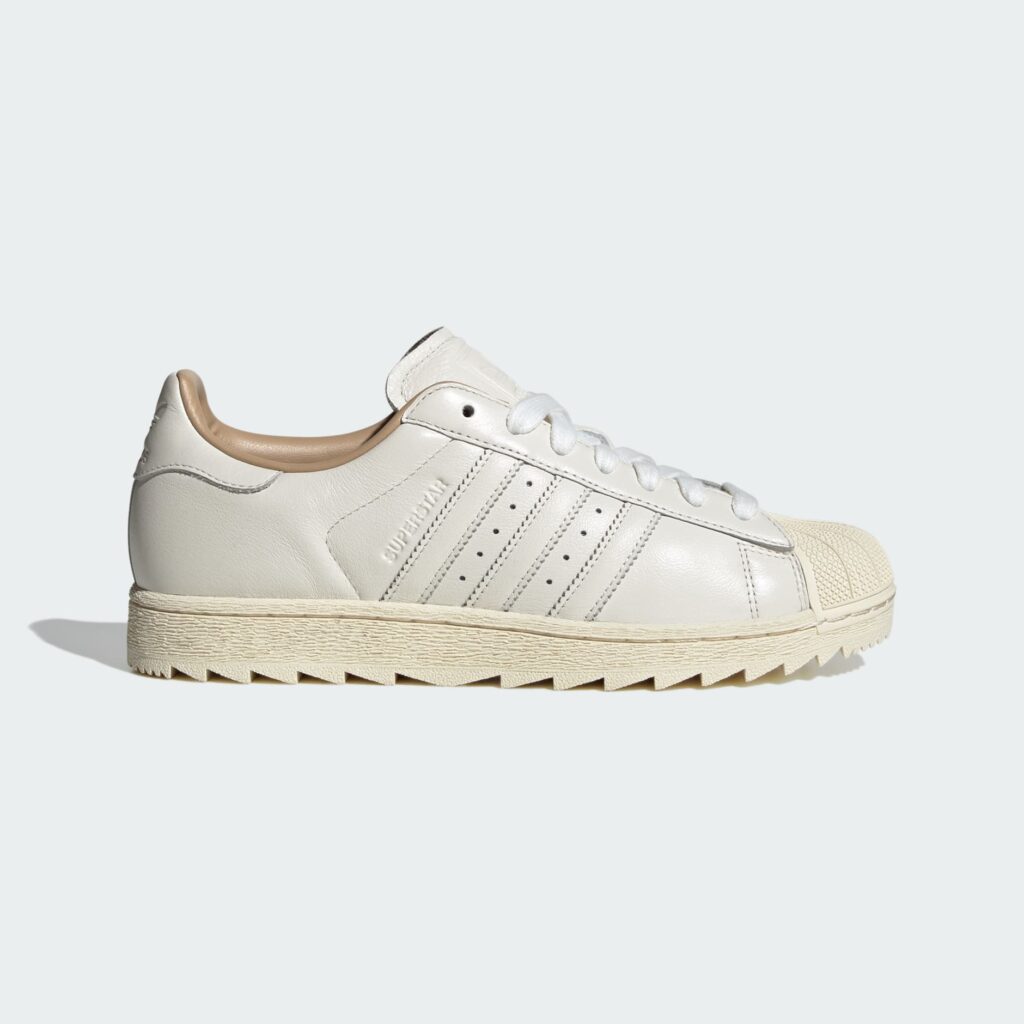 adidas Superstar II Ripple «Core White»: культовый shell toe получил зубчатую подошву