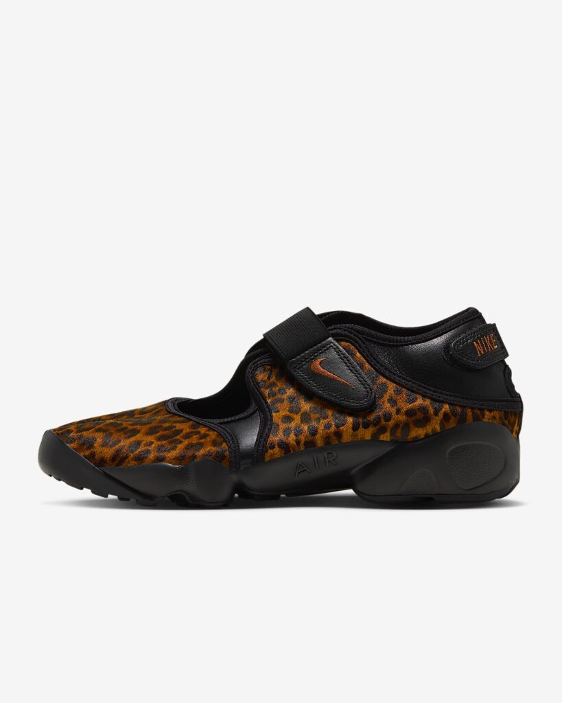Nike Air Rift «Cheetah»: раздвоенный нос и ворсовый гепардовый верх