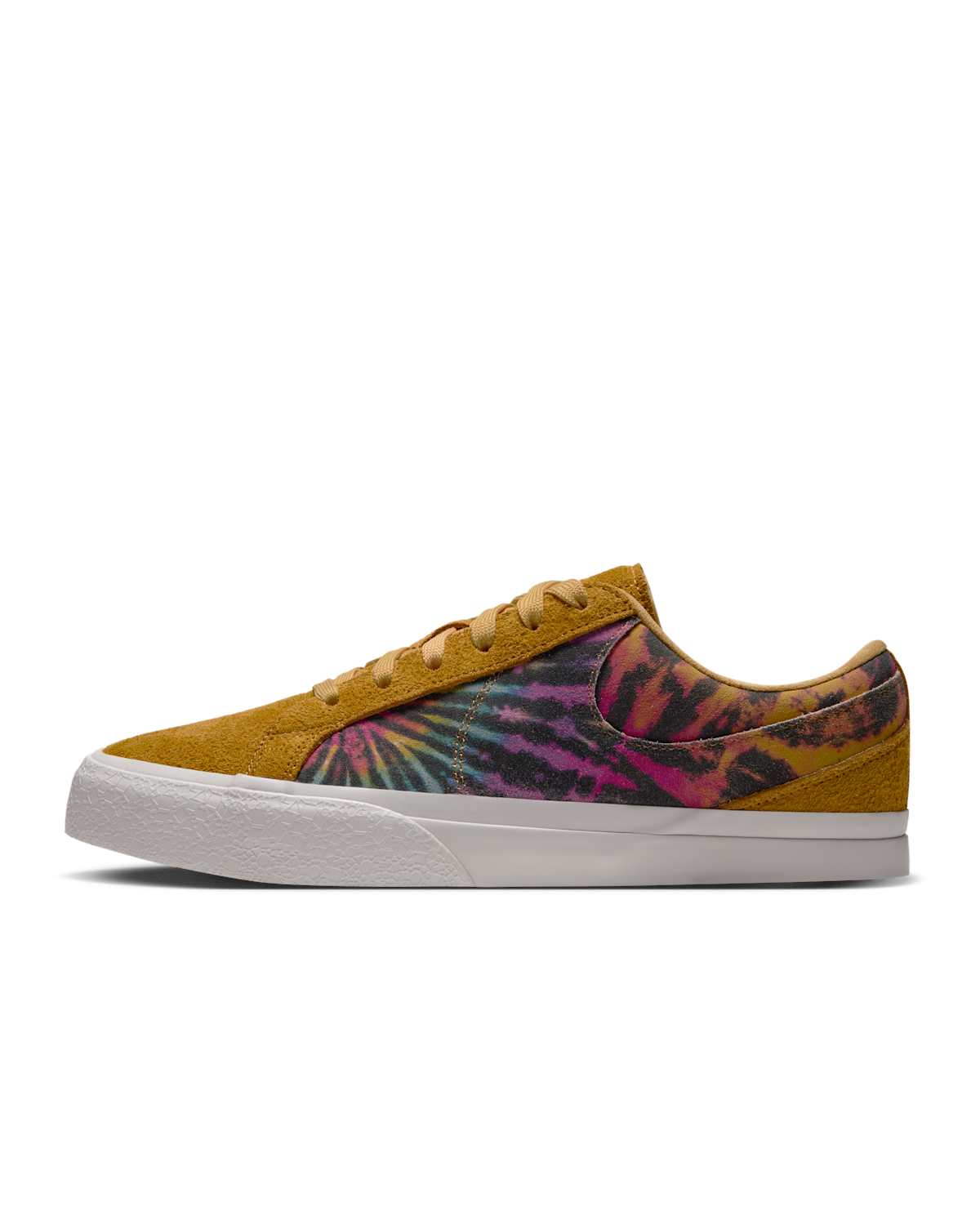 Nike Blazy «Tie-Dye» в цветах Dark Sulfur и Sail